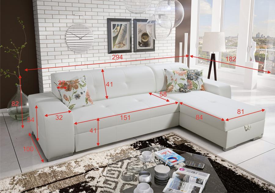 NAROŻNIK DELTA - OD BRATTEX